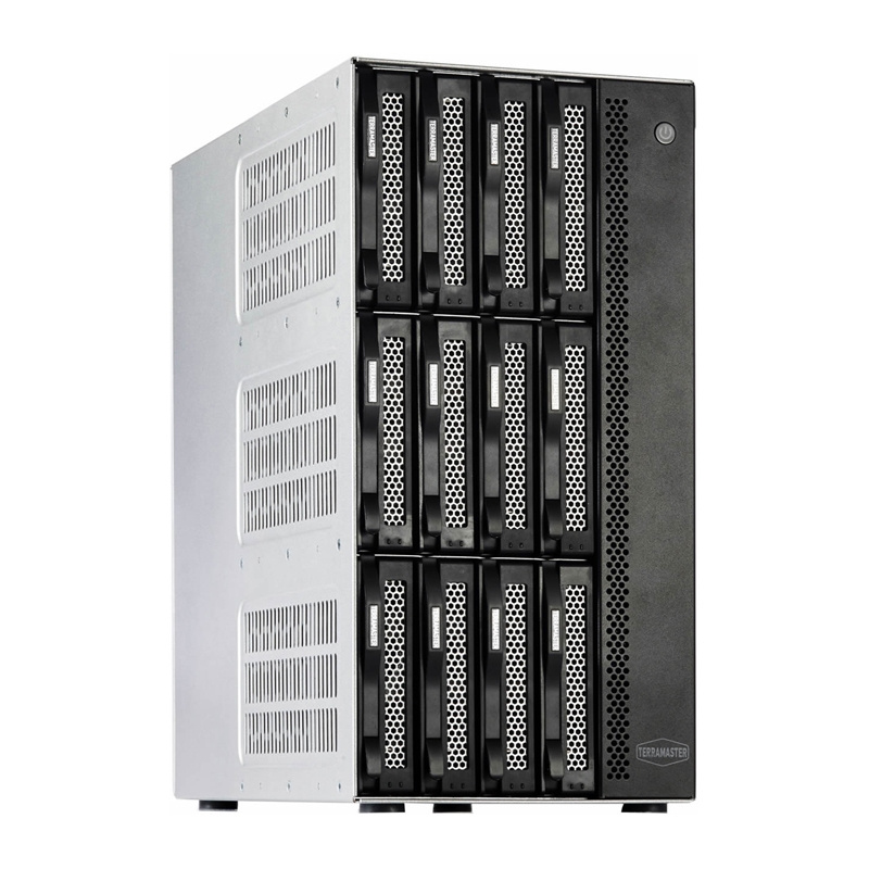 TERRAMASTER T12-500 Pro NAS File Server with Intel Core i7-1255U, 16GB RAM, 12 bays