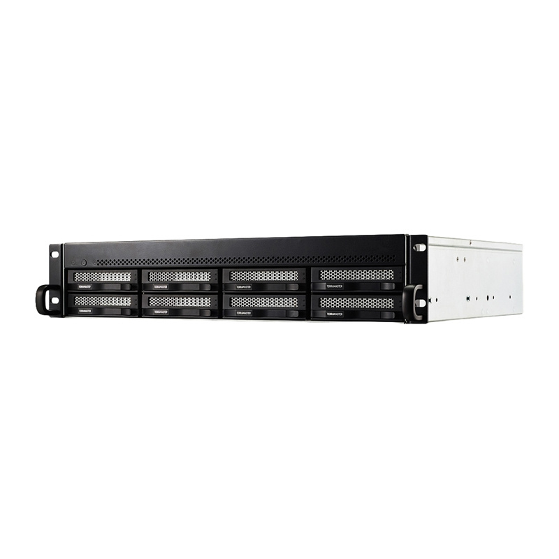 TERRAMASTER U8-500 Plus NAS File Server: Intel Core i7-1255U, 16GB RAM, 8 bays