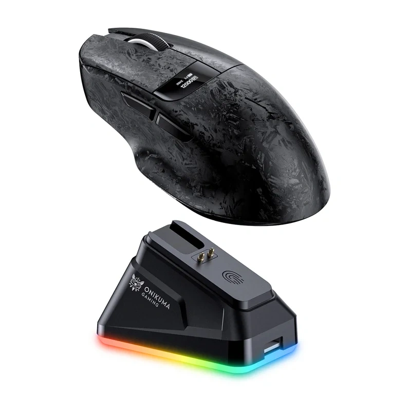ONIKUMA DM08 Wireless Mouse (Black)