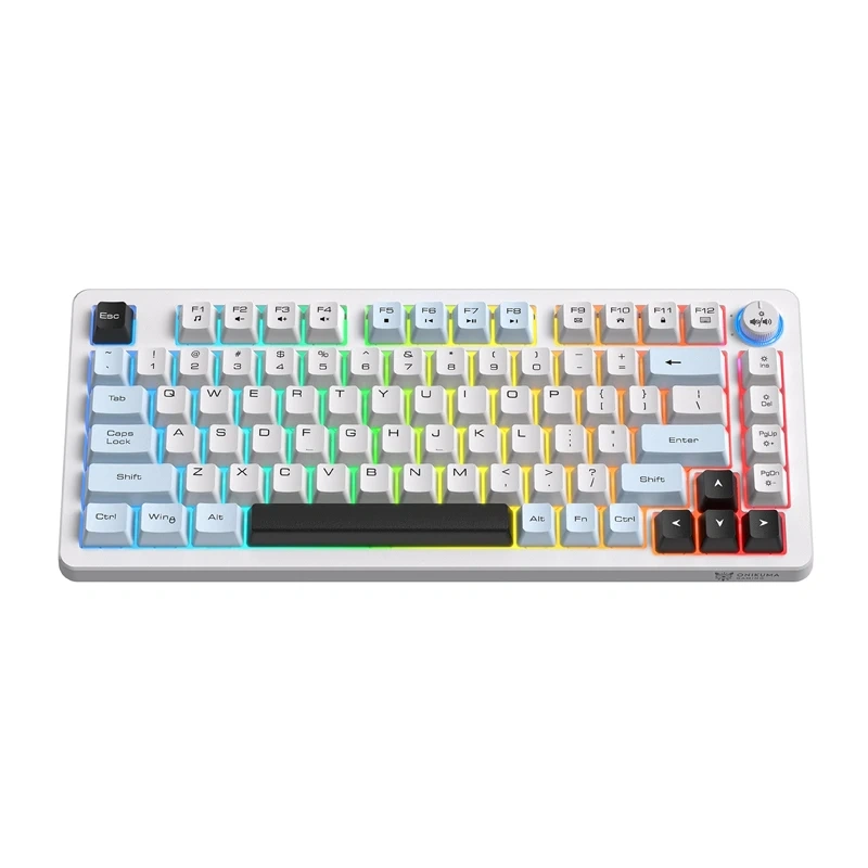 ONIKUMA MT501 Gaming Keyboard (White)