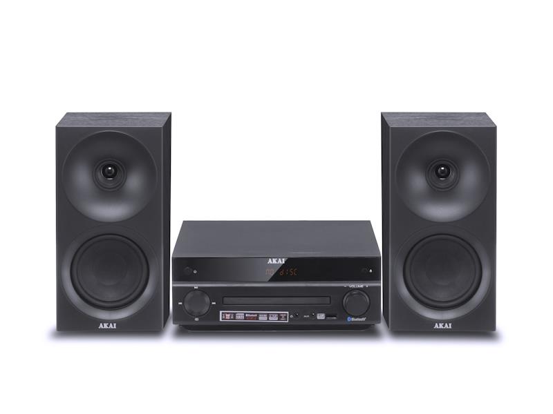 AKAI mikro linija, FM, CD, 2 x 20W zvučnici, daljinski, crna AM-301-B - 05240003
