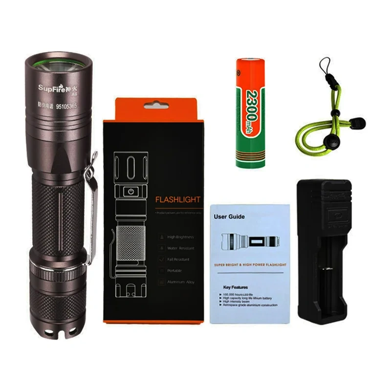 SUPERFIRE A6 Flashlight