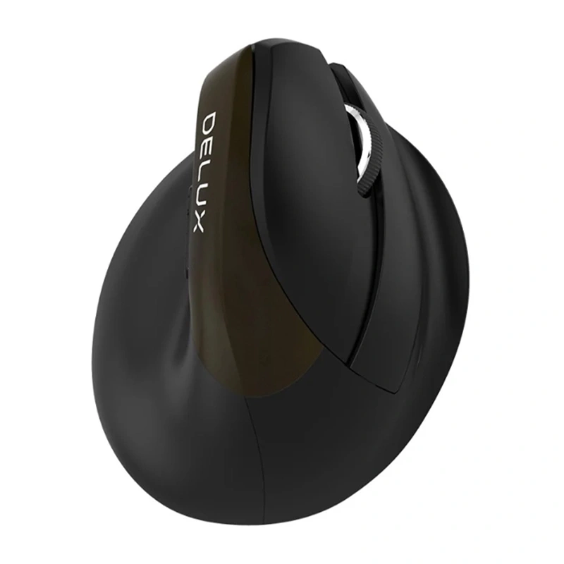 Delux M618Mini Gold Ergonomic Mouse (USB / Bluetooth / 2.4G)