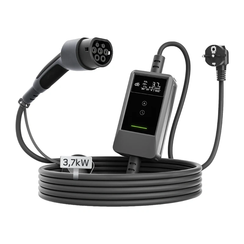 Portable EV charger dé 3kW 10m cable