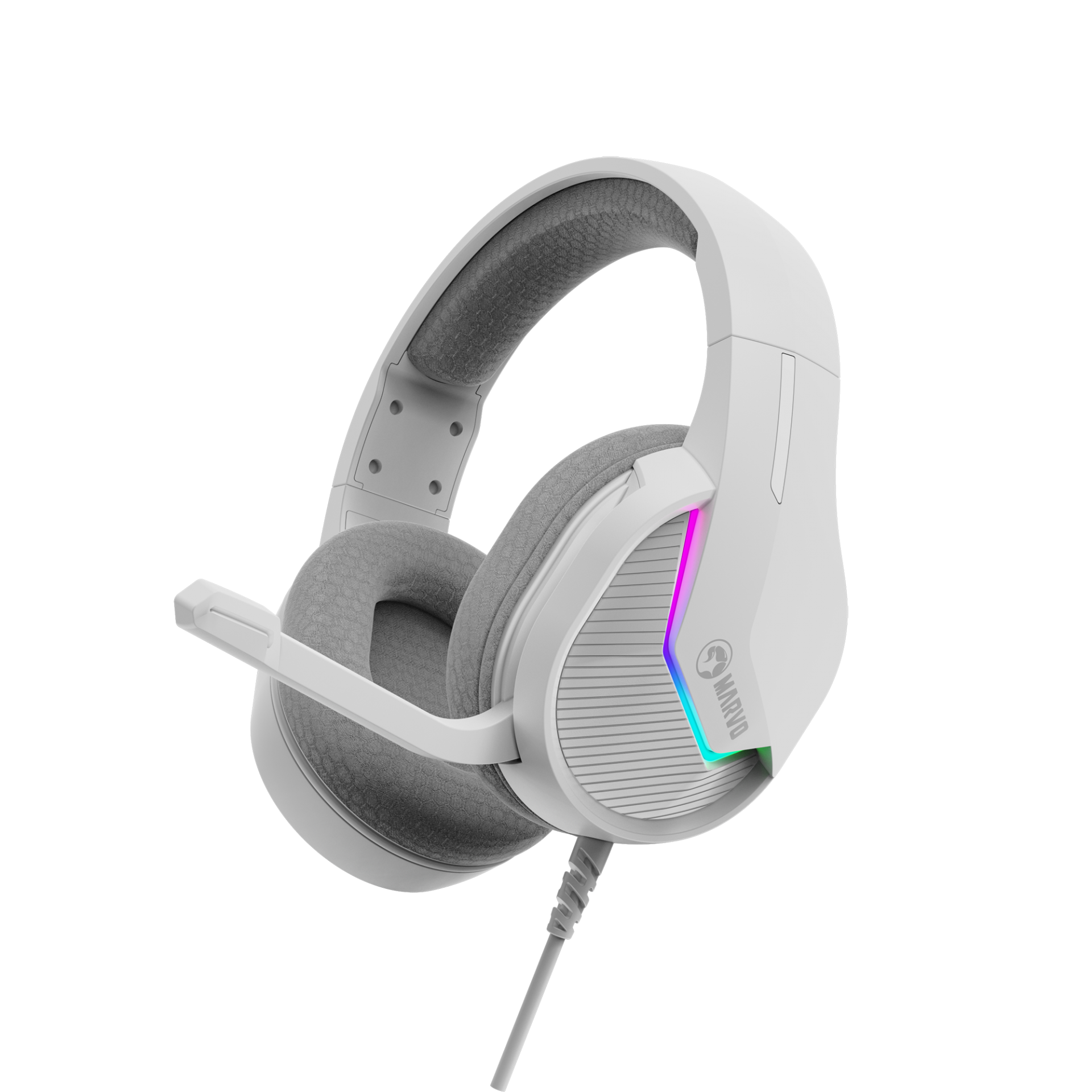 MARVO H8618 RGB WH HEADSET WHITE