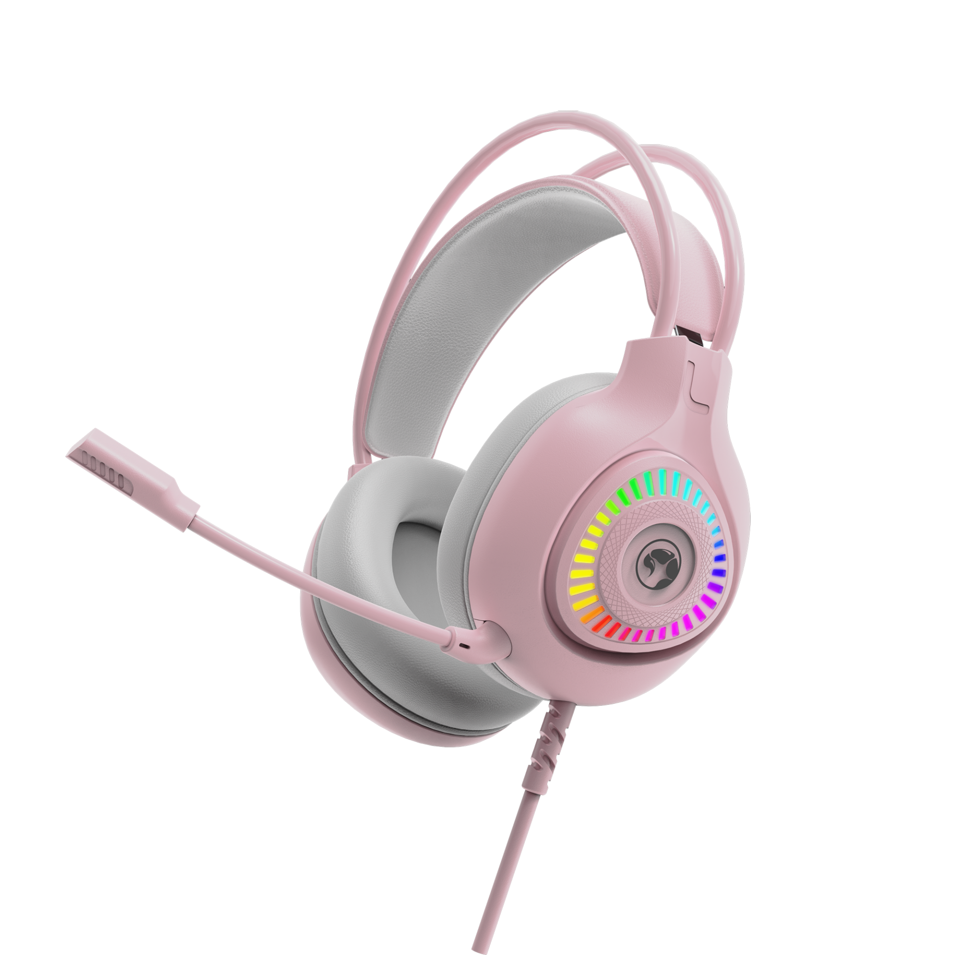 MARVO H8325 RGB PK HEADSET PINK