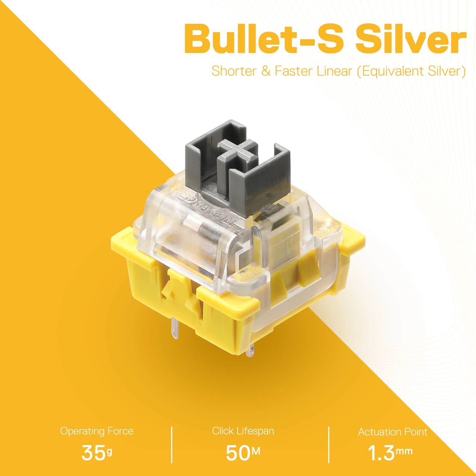 REDRAGON A113 BULLET-S KEYBOARD SWITCH 24pcs