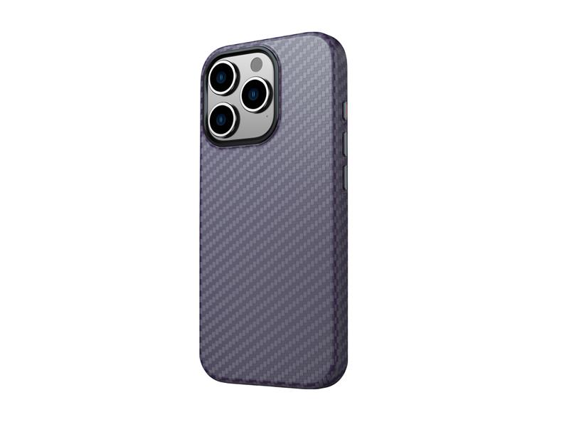 SWISSTEN maskica SHELL MagStick za iPhone 16 PRO MAX carbon ljubičasta!!! - 03090025