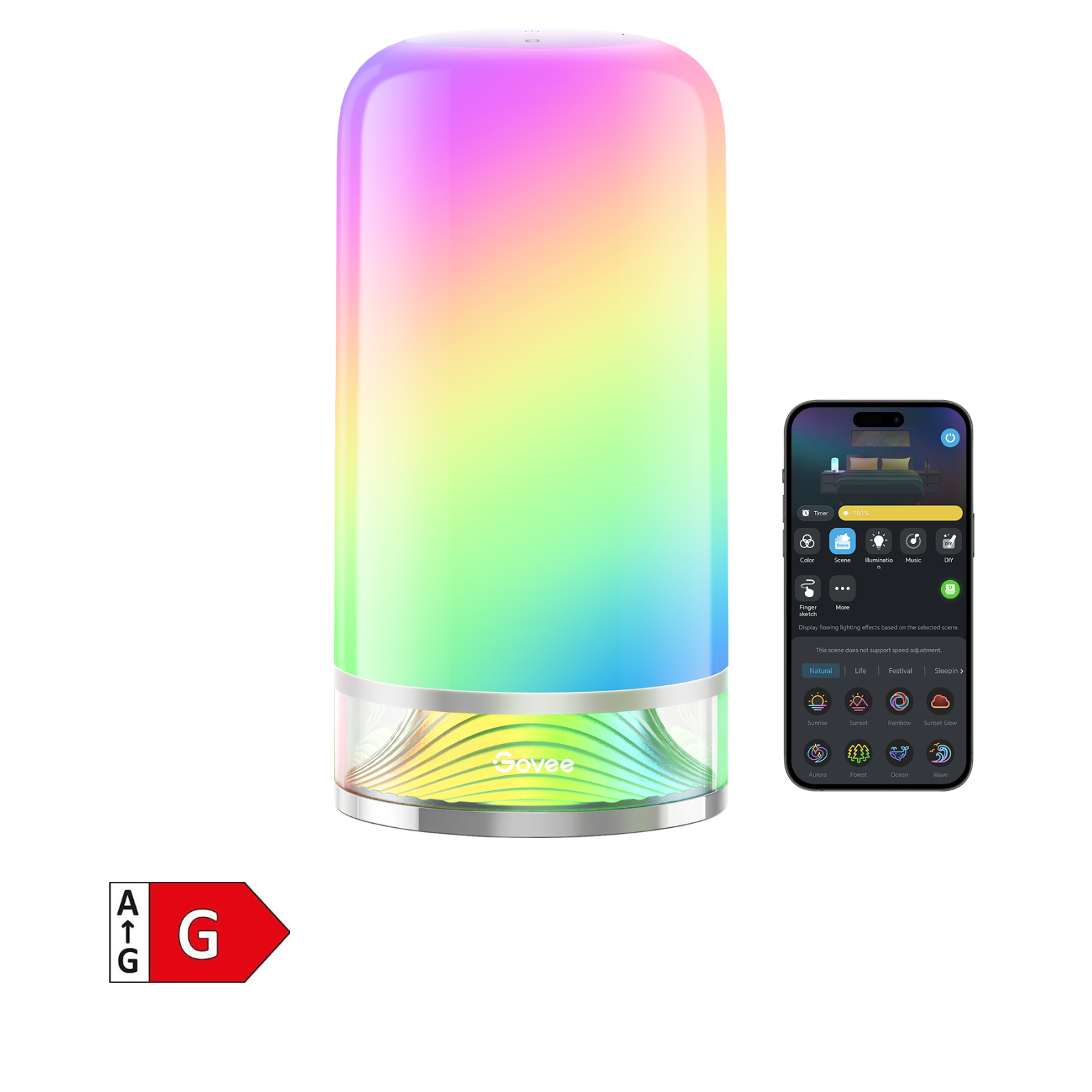GOVEE RGBICWW TABLE LAMP