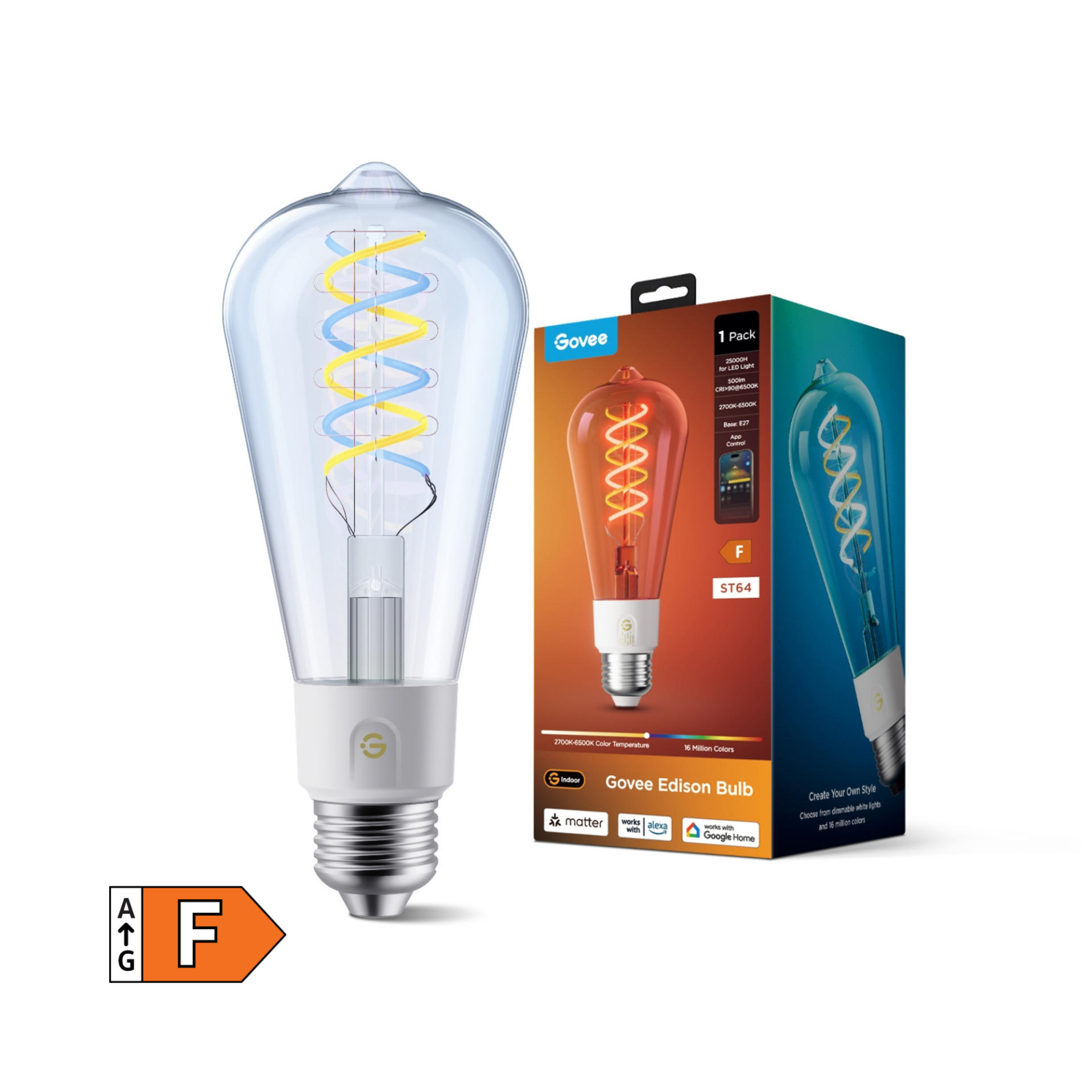 GOVEE ST19 SMART EDISON BULB E27