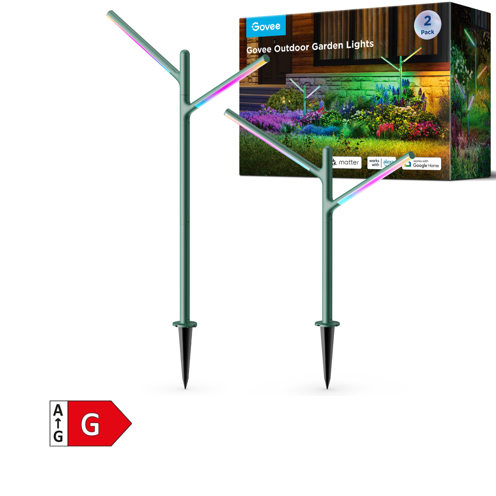 GOVEE RGBICWW GARDEN LIGHTS