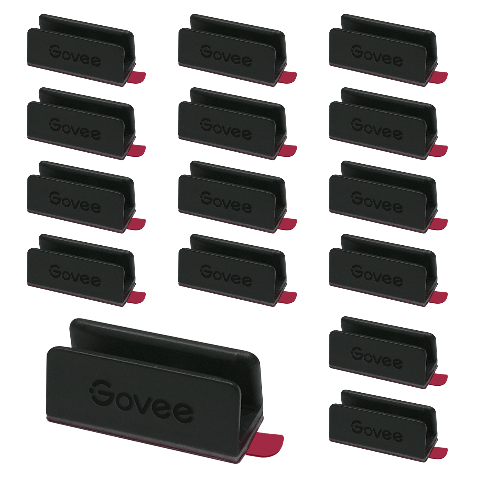 GOVEE NEON ROPE LIGHT 2 BRACKET BLACK 20 PCS