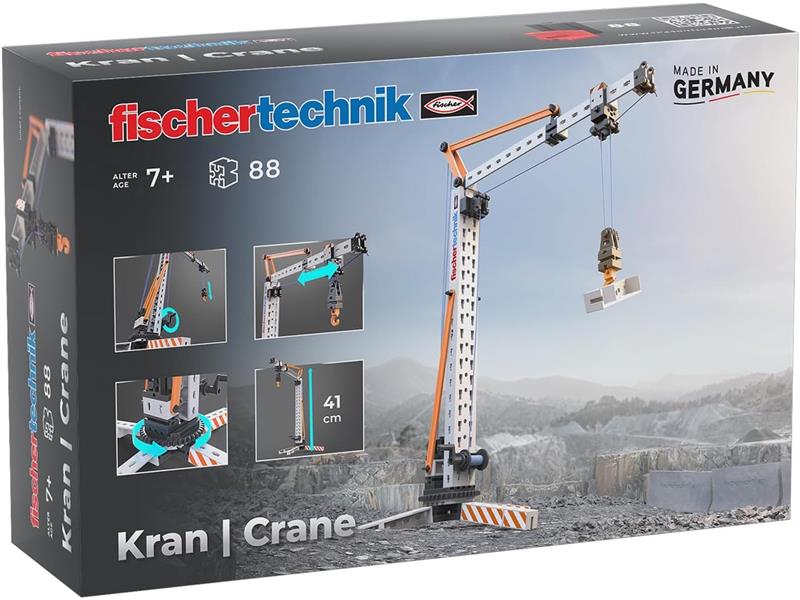Fischertechnik slagalica STEM, 72 dijelova, 8+, Dizalica - 18050152