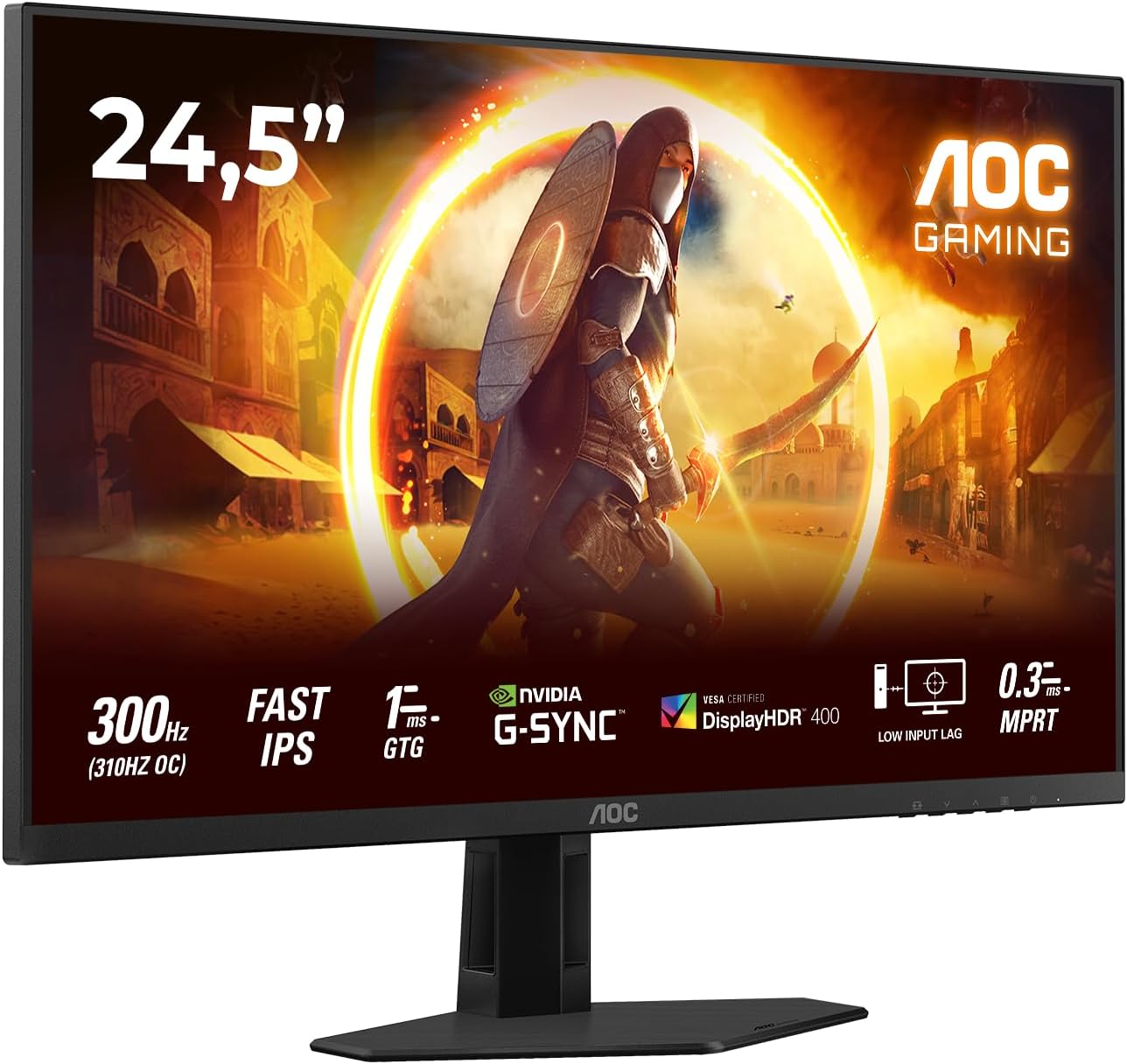 Monitor AOC 25G4SRE 60,96 cm (24") FHD 5 ms