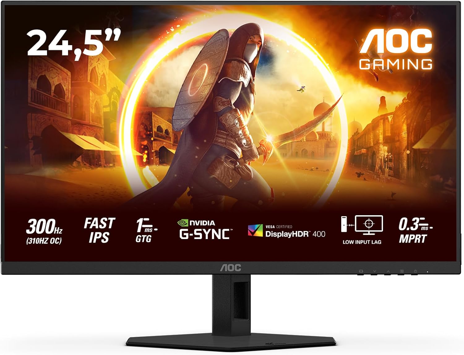 Monitor AOC 25G4SRE 60,96 cm (24") FHD 5 ms