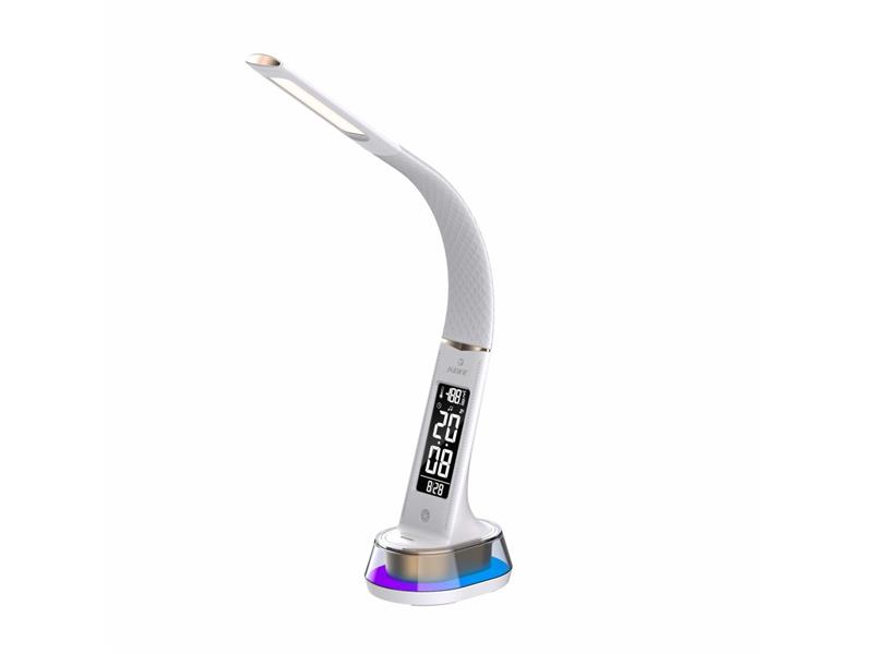 Manta LED stolna svjetiljka, budilica, prigušiv LED RGB, temperatura HW-LAMP05 - 16010331
