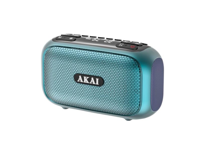 AKAI radio prijenosni, FM, BT, MP3, LCD, RGB, Memorija, Punjiva bat, APR-700 - 05270016