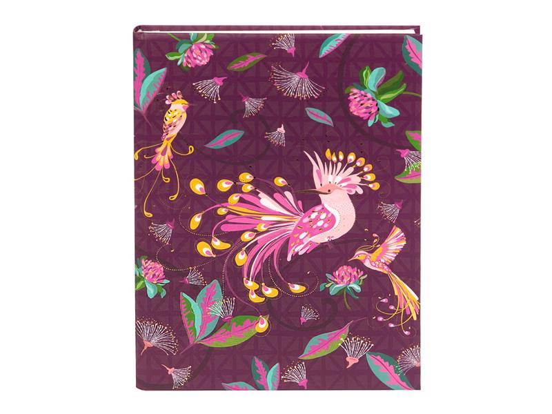 GOLDBUCH bilježnica bez linija sa tvrdim koricama A5 Tropical Birds plum - 06060890