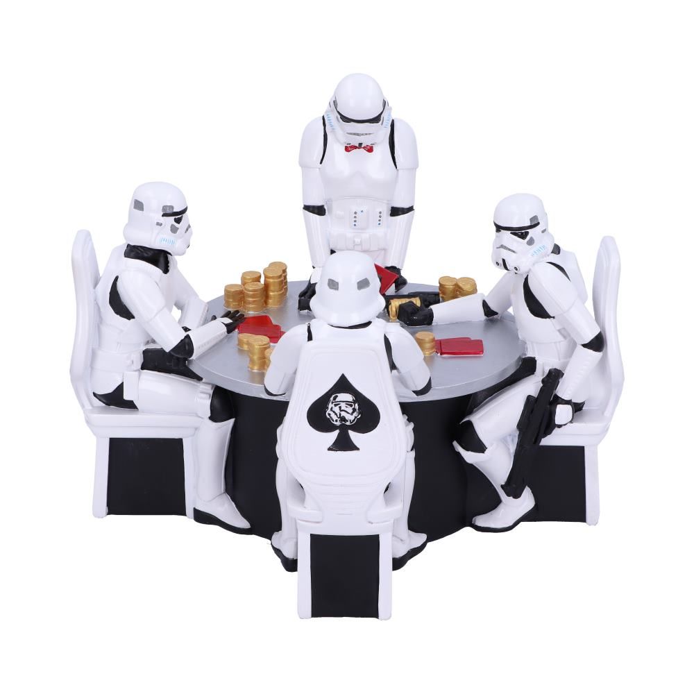 NEMESIS NOW Stormtrooper Poker Face Figurine
