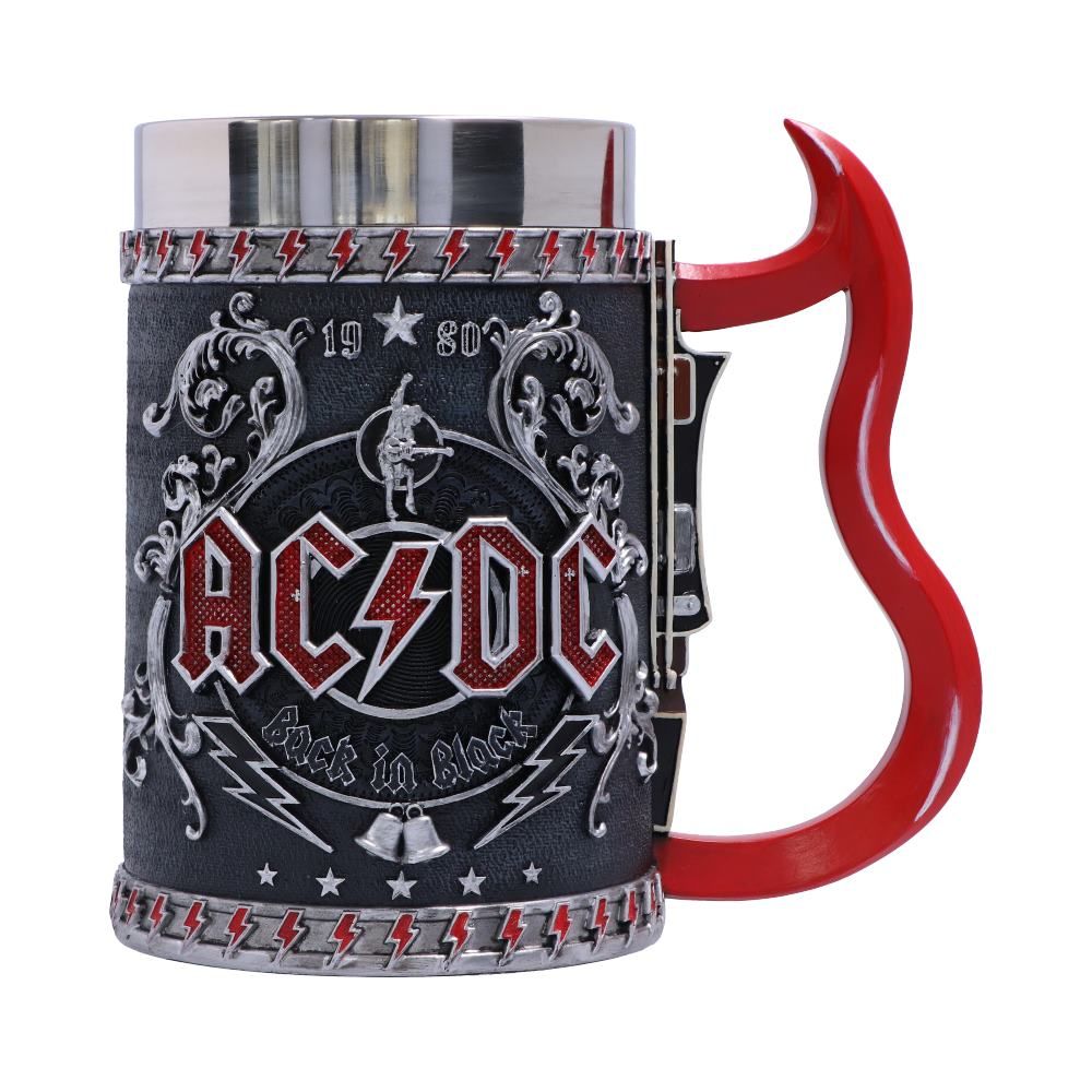 NEMESIS NOW AC/DC back in black tankard