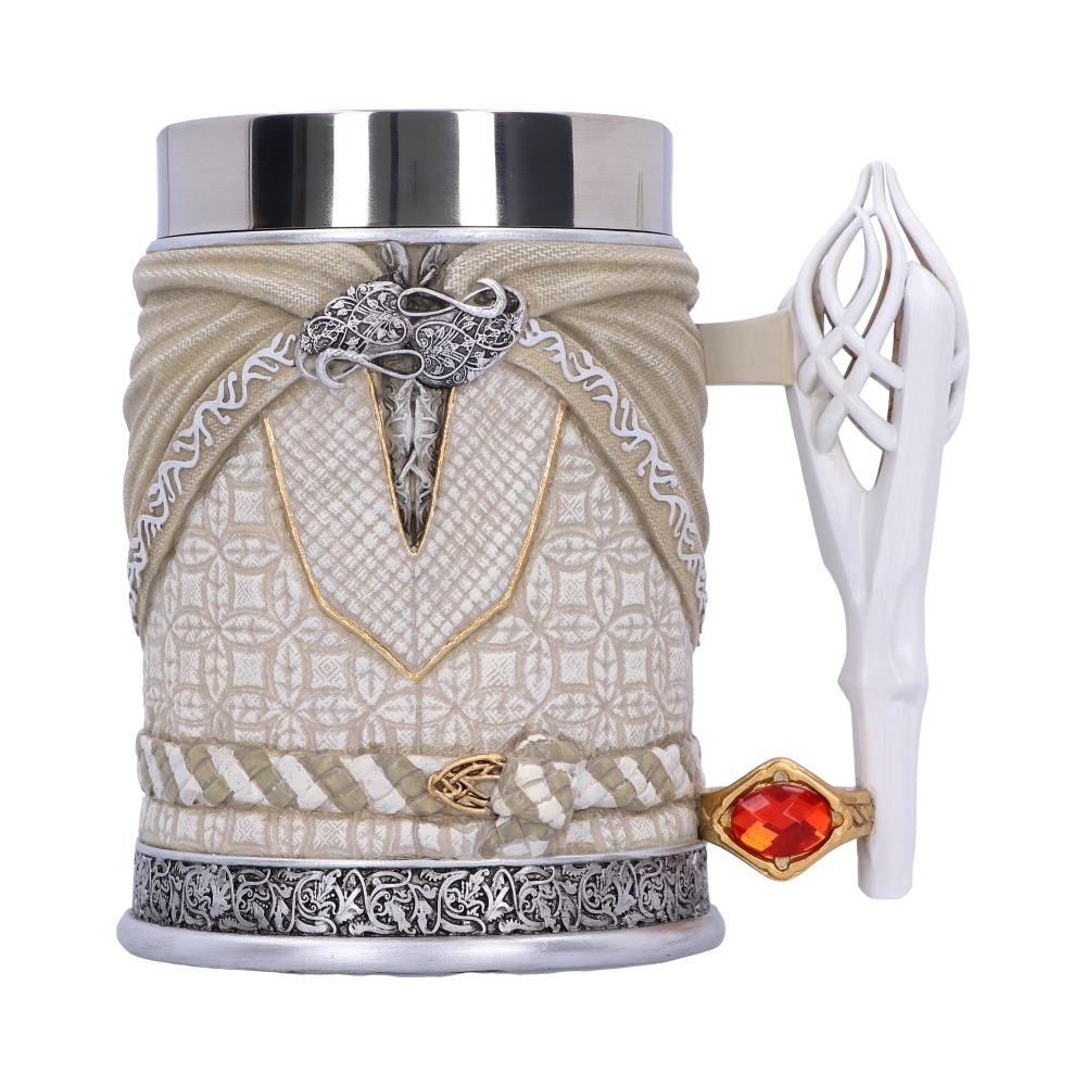 NEMESIS NOW Lord of the Rings Gandalf the white tankard