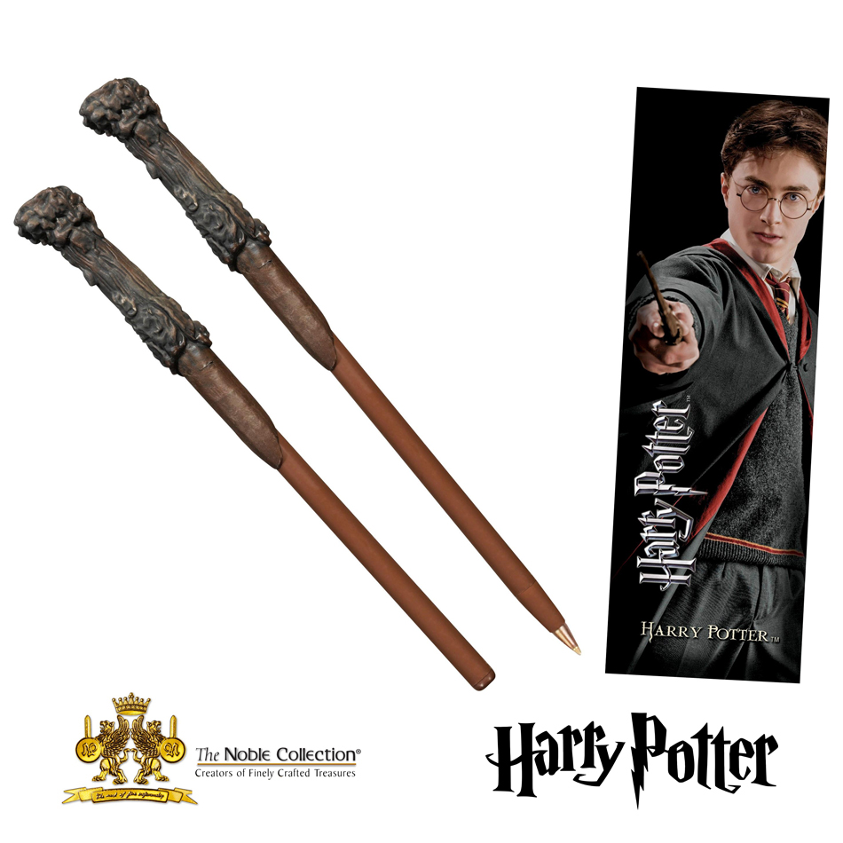 NOBLE COLLECTION Harry Potter Harry Potter Wand Pen And Bookmark