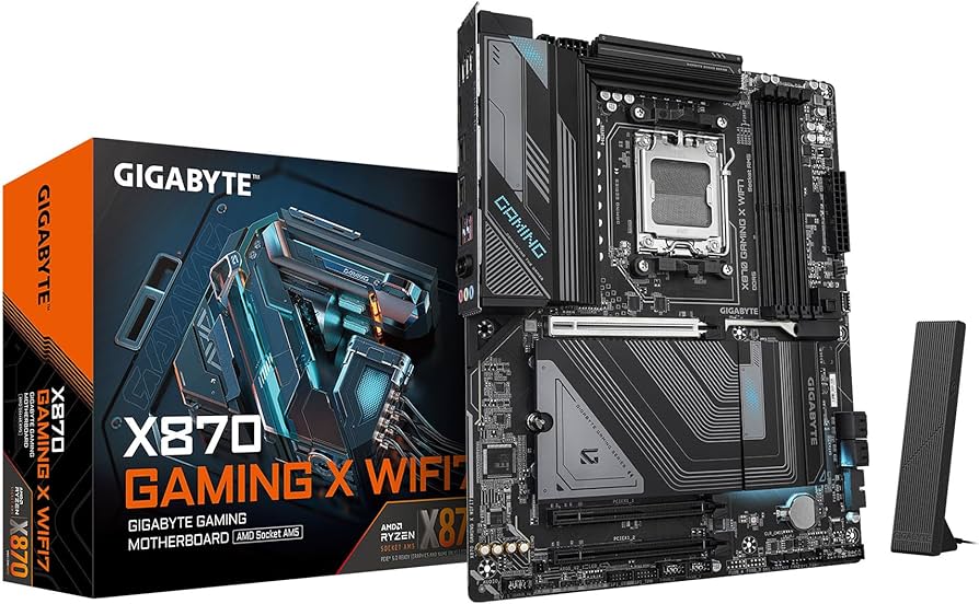 Gigabyte X870 Gaming Mainboard, Sockel AM5, AMD X870, ATX, DDR5-X870 GAMING WIFI6