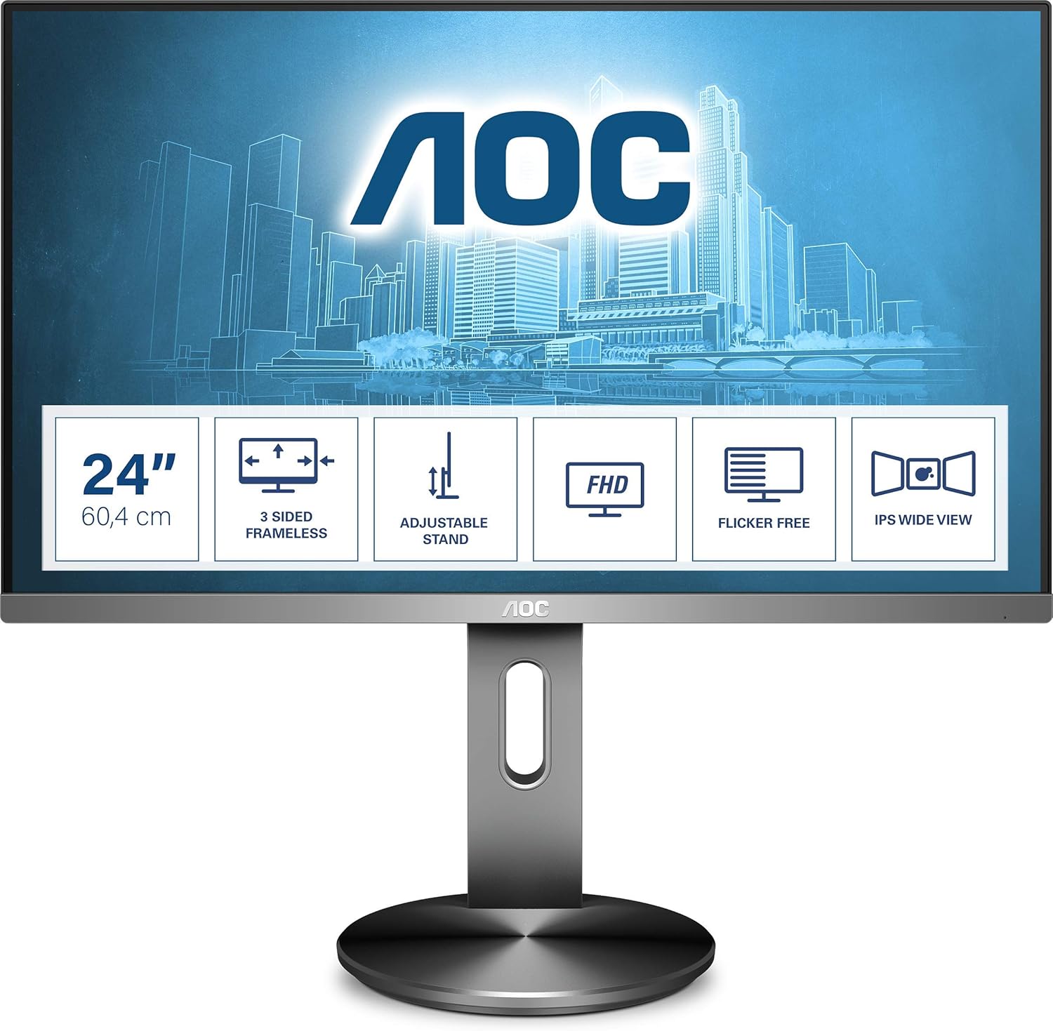 Monitor AOC I2490PXQU 60,96 cm (24") FHD 4 ms