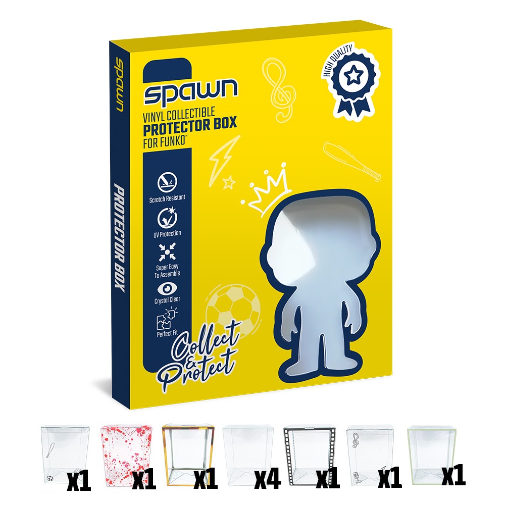 SPAWN Figurine Protector Box 10 Pack