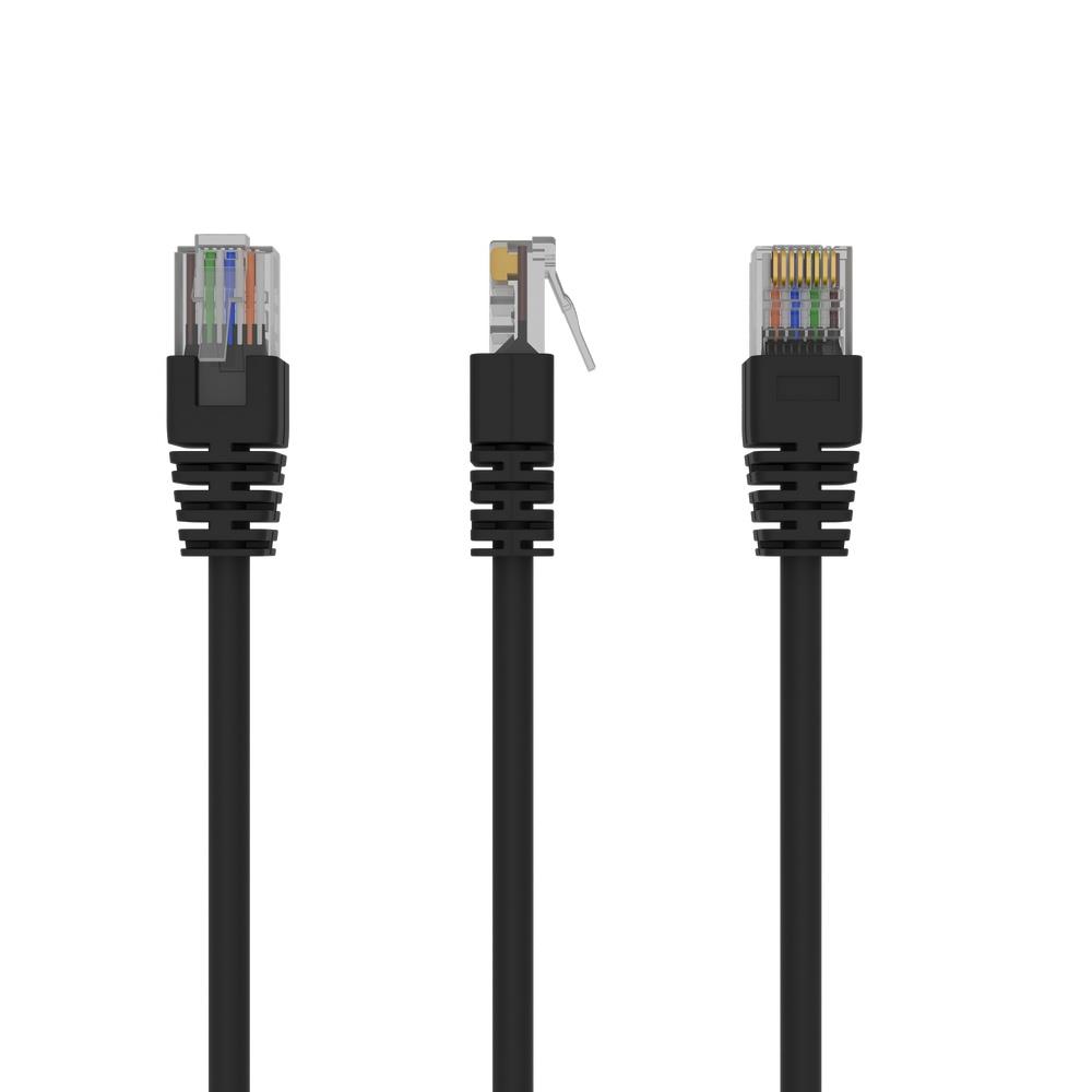 Mrežni kabel Gembird UTP patch Cat5e 2m (crn)