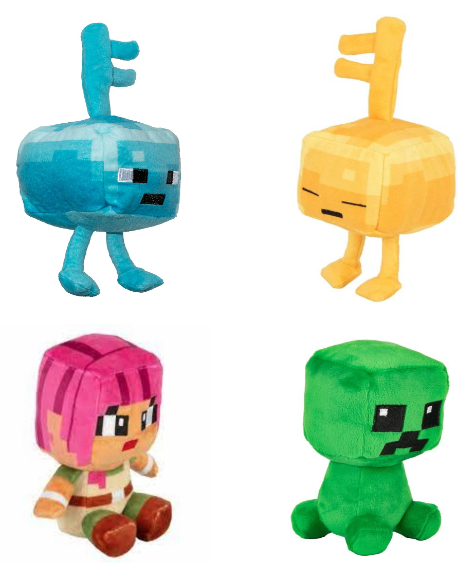 JINX MINECRAFT DUNGEONS MINI CRAFTER PLUSH