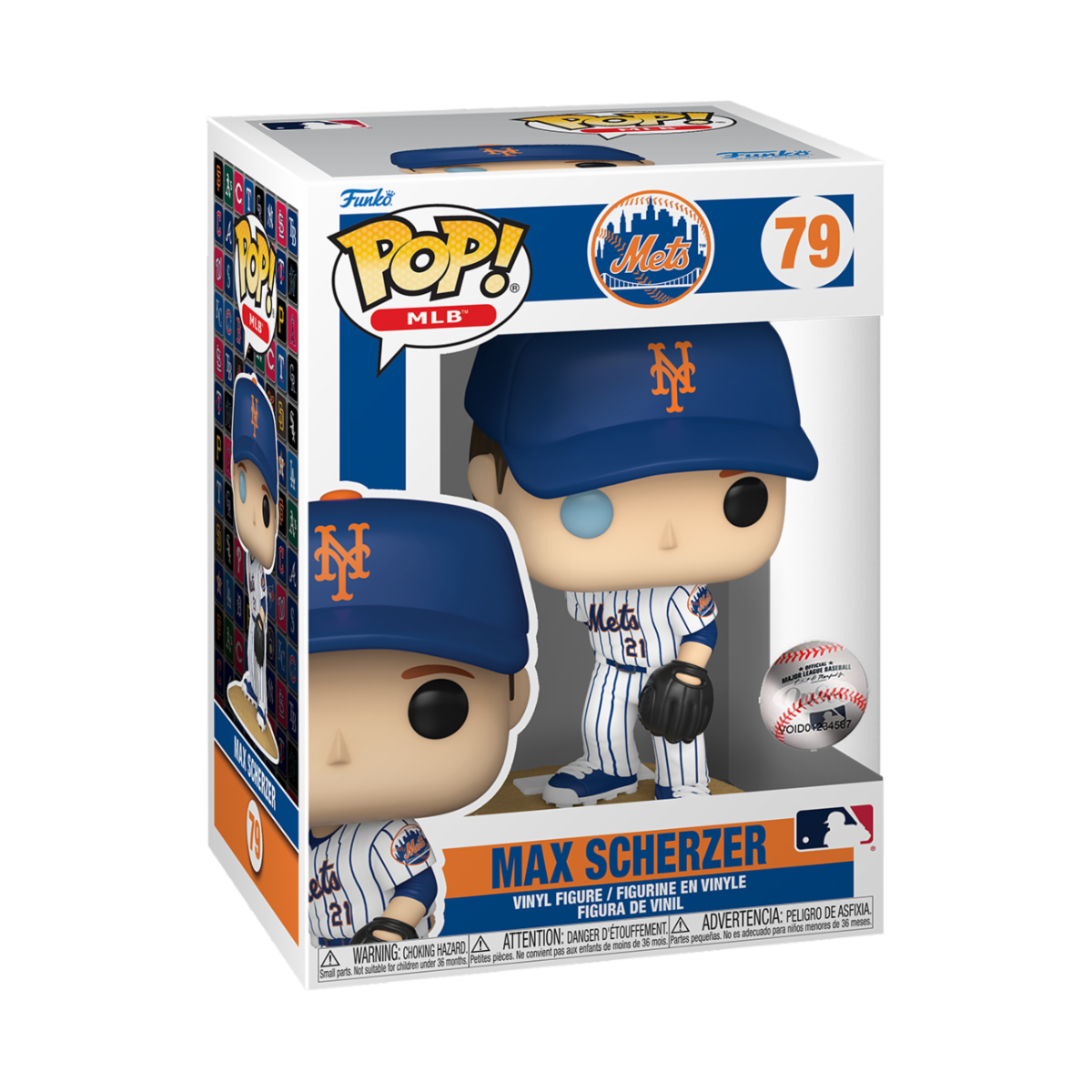 FUNKO POP MLB: METS - MAX SCHERZER (HOME JERSEY)
