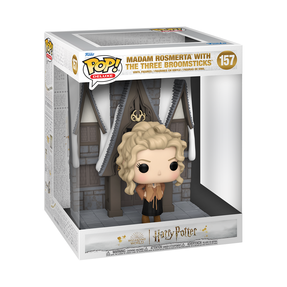 FUNKO POP DELUXE: HARRY POTTER HOGSMEADE - 3 BROOMSTICKS W/MADAM ROSMERTA