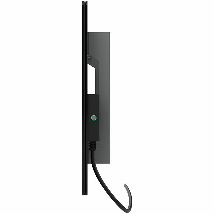 Black , Plug type: Europe (E/F type), 700W, Infrared+convection heating type, Tempered glass ,1036х413х85(Box dimensions (WxHxD), mm )
