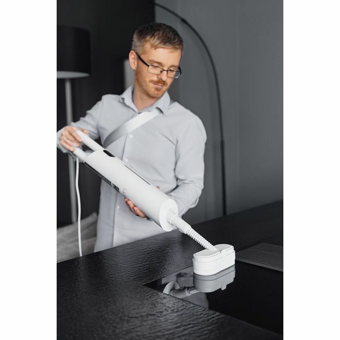 AENO Steam Mop SM1, with built-in water filter, aroma oil tank, 1000W, 110 °C, Tank Volume 380mL, Screen Touch Switch