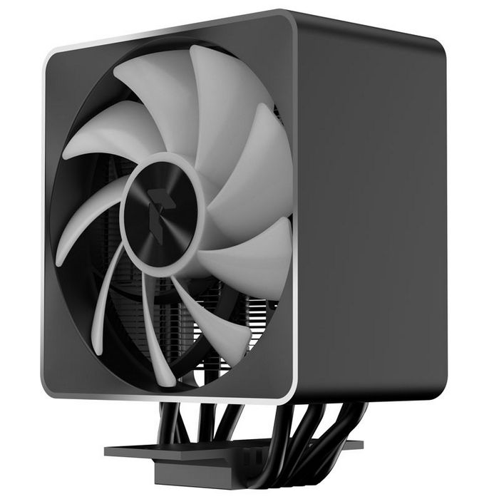 APNX AP1-V CPU cooler - 120mm, black AP1-5pipe ARGB BK