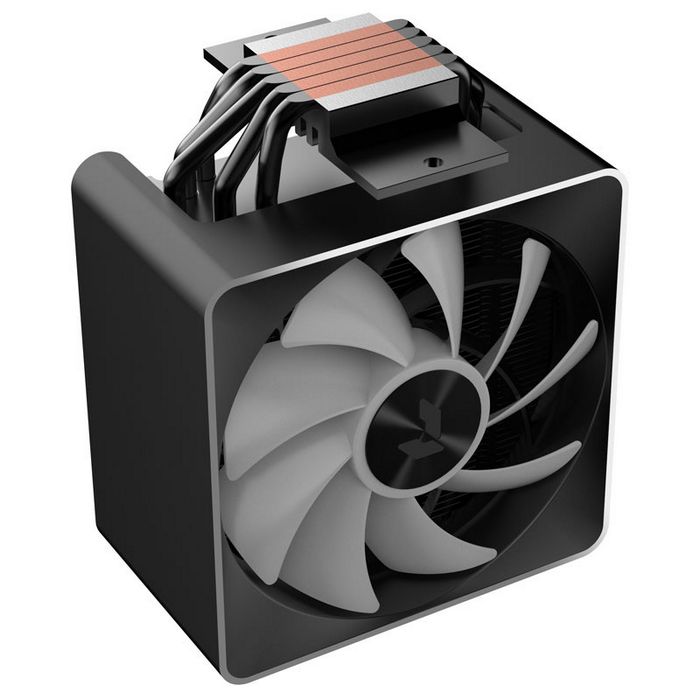 APNX AP1-V CPU cooler - 120mm, black AP1-5pipe ARGB BK