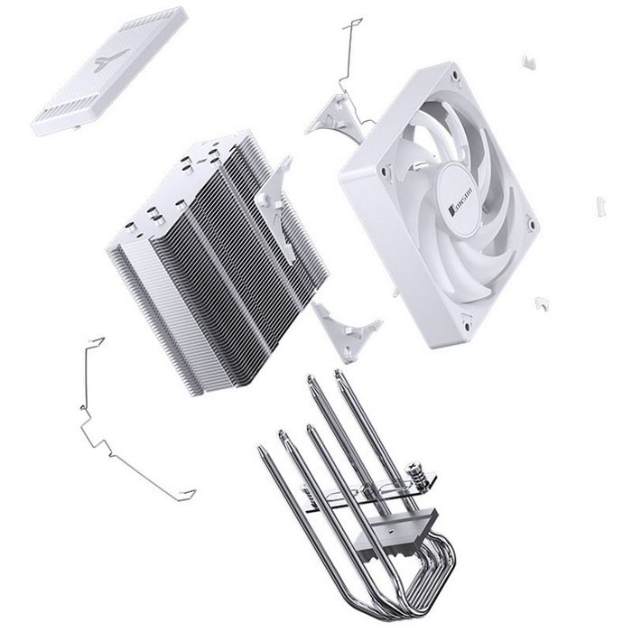 Jonsbo CR-1000 EVO CPU cooler, RGB - white CR-1000 EVO COLOR WHITE