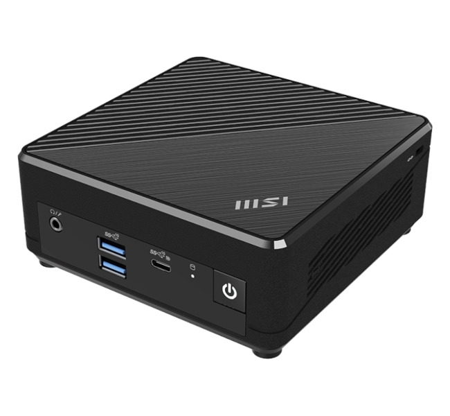 Mini desktop PC MSI Cubi N ADL S-225BEU barebone Intel N100 / WiFi 5 + BT 5.0 / 2x1Gbps / black