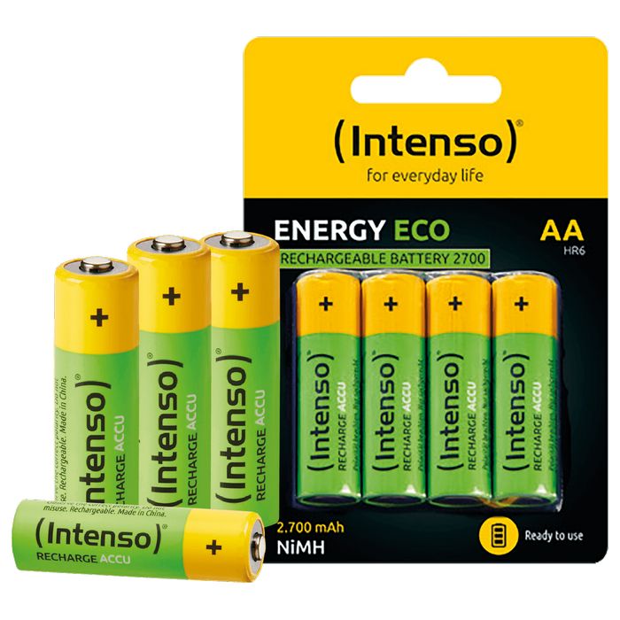 (Intenso) Baterija punjiva AA / HR6, 2600 mAh, blister 4 komada - AA / HR6/2600