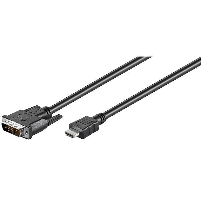 ZED electronic HDMI na DVI kabel, 1.5 met, ver. 1.4 - HDMI-DV/1,5
