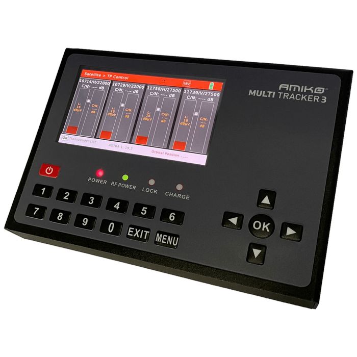 Amiko Mjerni instrument, DVB-S/S2/DVB-T/T2/DVB-C/C2, AMOLED ekran - MULTITRACKER 3