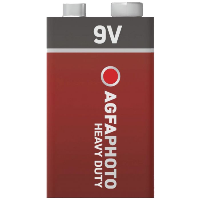 AgfaPhoto Zinc baterije, 6F22, 9 V, blister 1 kom. - 9V B1
