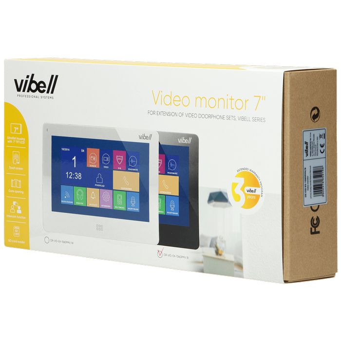 Vibell Video interfon, unutarnja jedinica, Vibell series - OR-VID-EX-1060PMV/B