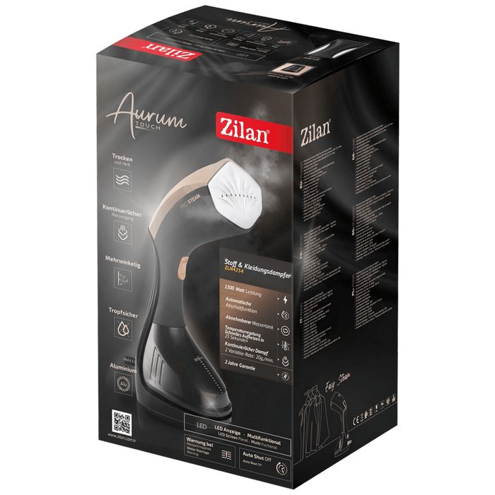 Zilan Glačalo na paru za vertikano glačanje, 1500W, Aurum Touch - ZLN4254 Aurum Touch