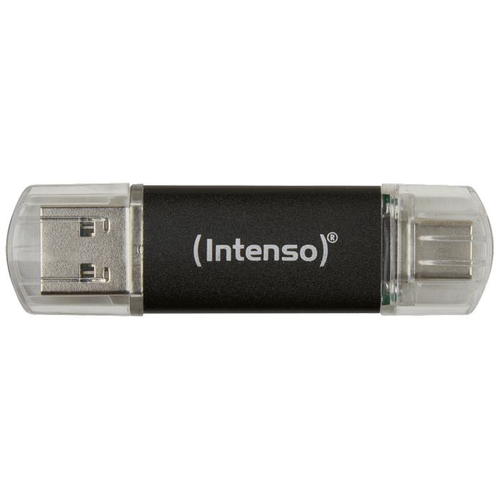 (Intenso) USB Flash drive 64GB, USB 3.2, USB-C, USB-A, Twist Line - USB3.2-64GB/Twist Line