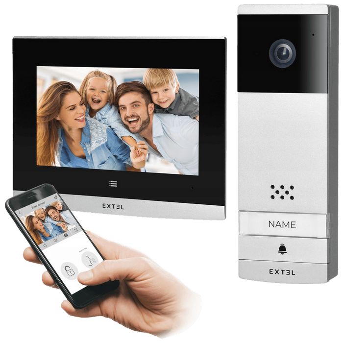 Extel Video interfon 7", bežični set, WiFi Dual Band - 720313
