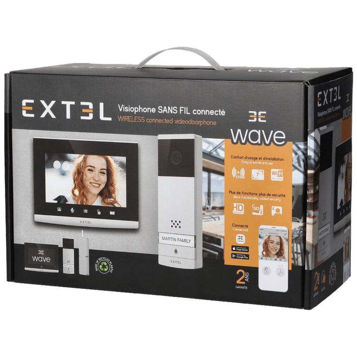 Extel Video interfon 7", bežični set, WiFi Dual Band - 720313