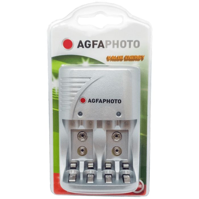 AgfaPhoto Punjač za baterije, univerzalni, AA, AAA, 9V - Photo Accu Charger Value Energy