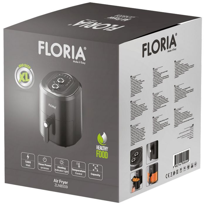 Floria Friteza na vrući zrak, Timer - ZLN8009